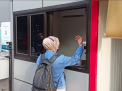 Polres Pelabuhan Tanjung Perak Wajibkan Anggota Dan Tamu Scan Suhu Badan Sebelum Memasuki Mako, Cegah Penyebaran Covid-19 di Wilayah Mako
