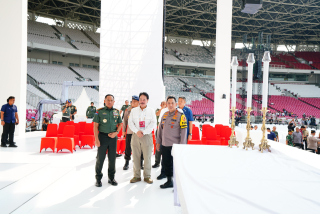 Tinjau Kesiapan Pengamanan, Kapolri Instruksikan Warga Terlayani dengan Baik saat Misa Agung Paus Fr