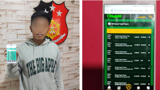 Polsek Krembangan Amankan Pelaku Judol di Pelabuhan Jamrud, Surabaya.