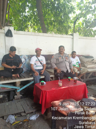 Patroli Dialogis Polsek Krembangan Tingkatkan Kesadaran Harkamtibmas