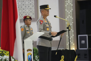 Kapolda Jatim Pimpin Sertijab Pejabat Utama dan Kapolres