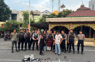 Tiga Anggota Gangster Allstar Diamankan Patroli Perintis Presisi Polres Pelabuhan Tanjung Perak