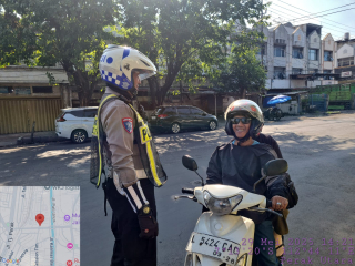Satlantas Polres Pelabuhan Tanjung Perak Gencarkan Edukasi Lalu Lintas Lewat Program MAHAMERU LANTAS
