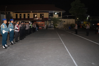Jaga Surabaya Kondusif, TNI-Polri Gelar Patroli Skala Besar Pasca Pengesahan Warga Silat