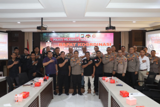 Polres Pelabuhan Tanjung Perak dan PSHT Surabaya Gelar Rapat Koordinasi, Siap Amankan Pengesahan Ribuan Warga Baru