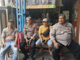 Patroli dan Sambang di RW 6 Tambak Asri, Polisi Himbau Warga Tingkatkan Kewaspadaan Terhadap 3C
