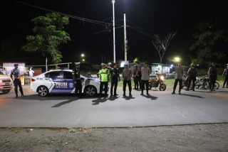 Ciptakan Rasa Aman, Polres Pelabuhan Tanjung Perak Patroli Harkamtibmas Antisipasi Kejahatan Jalanan