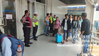 Pengamanan Debarkasi Penumpang Kapal KM Dharma Rucitra VIII di Gapura Surya Nusantara Berjalan Aman dan Terkendali
