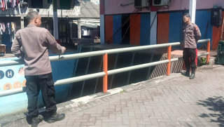 Antisipasi 3 Cepu dan Pengecekan Debit Air, Krembangan 14.22 Laksanakan Patroli di Jalan Tanjung Sadari