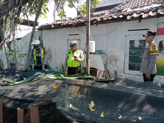 Polsek Semampir Laksanakan Patroli Ketahanan Pangan di Kampung Tangguh Sidotopo