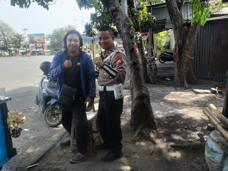 Sosialisasi Tatap Muka Satlantas Polres Pelabuhan Tanjung Perak