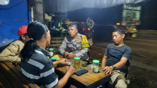 Bhabinkamtibmas Morokrembangan Gelar Sambang Warga Antisipasi Curanmor