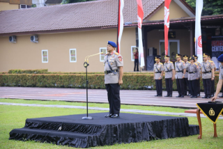 Perkuat Jiwa Nasionalisme, Polri Gelar Upacara Hari Juang 2025 di Mabes Polri