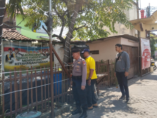 Polsek Semampir Laksanakan Patroli Harkamtibmas dan Pemantauan Ketahanan Pangan