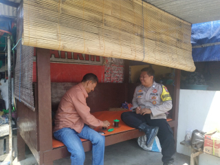 Personil Polsek Krembangan Sambang Warga di Dupak Bandarejo Titipkan Pesan Kamtibmas