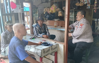 Polsek Krembangan Gelar Patroli dan Sambang Warga di Balai RW 6 Tambak Asri