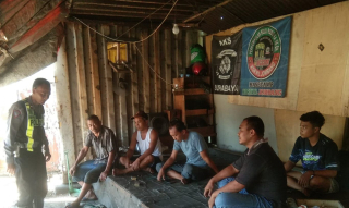 Sosialisasi Tatap Muka Satlantas Polres Pelabuhan Tanjung Perak Tertib Berlalu Lintas