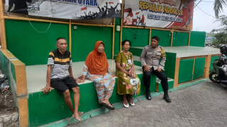 Bhabinkamtibmas Morokrembangan Laksanakan Sambang Warga dan Sampaikan Pesan Harkamtibmas