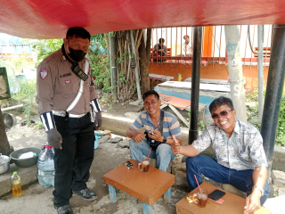 Satlantas Polres Pelabuhan Tanjung Perak Gelar Sosialisasi Tatap Muka Tertib Berlalu Lintas
