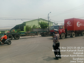 Patroli dan Pemantauan Arus Lalu Lintas Satlantas Polres Pelabuhan Tanjung Perak Berjalan Lancar