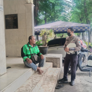 Satlantas Polres Pelabuhan Tanjung Perak Gelar Sosialisasi Tatap Muka Tertib Lalu Lintas