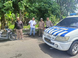 Patroli Antisipasi Kerawanan oleh Polsek Kenjeran dan Satpol PP Bulak di JLLT