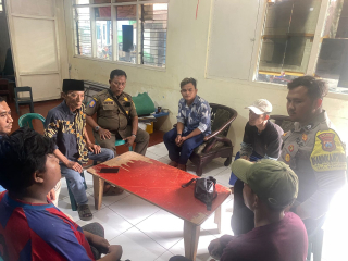 Bhabinkamtibmas Wonokusumo Sambang Warga dan Sampaikan Imbauan Kamtibmas