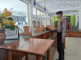 Patroli Dialogis Sat Samapta Antisipasi Kerawanan Kamtibmas di Objek Vital Perhotelan