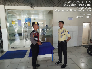 Kegiatan Patroli Perintis Presisi Sat Samapta Jaga Kamtibmas Di Objek Vital Perbankan
