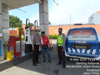 Patroli Polsek Asemrowo Antisipasi 3C dan Kemacetan di Sejumlah Titik Wilayah