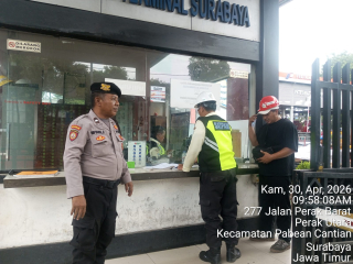 Patroli Dialogis Unit Pam Obvit di Pertamina Perak Barat, Antisipasi Gangguan Kamtibmas