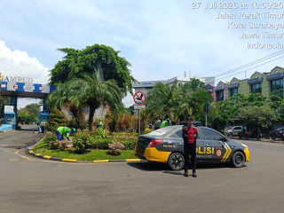 Patroli Perintis Presisi Satsamapta Sambangi Terminal Jamrud, Antisipasi Gangguan Kamtibmas