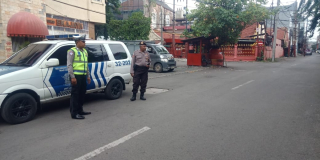 Polsek Pabean Cantikan Tingkatkan Patroli Kamtibmas di Jalan Slompretan, Antisipasi Aksi Kriminalitas