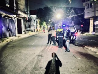 Polsek Pabean Cantikan Intensifkan Patroli Harkamtibmas di Jalan Slompretan, Antisipasi 3C dan Kejahatan Lainnya
