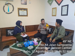 Bhabinkamtibmas Krembangan Utara Sambangi Sekolah, Ingatkan Keselamatan Siswa Saat Beraktivitas di Jalan