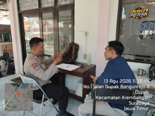 Bhabinkamtibmas Dupak Sambangi Warga, Ajak Jaga Kerukunan dan Kamtibmas