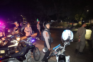 Antisipasi Gangster, Polres Pelabuhan Tanjung Perak Gencarkan Patroli Malam