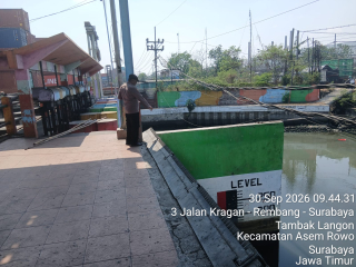 Polsek Asemrowo Patroli dan Pantau Rumah Pompa Balong 2, Antisipasi 3C
