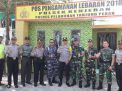 Kapolres & Pimpinan TNI Pantau Pos Pelayanan Mudik di Suramadu