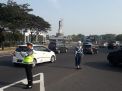 Satlantas Gandeng Pomal Atur Lalu Lintas Pagi