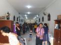 Polsek Semampir PAM Ibadah Rutin Minggu di Gereja Santo Yohanes