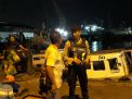 Satsabhara Polres Tanjung Perak Titip Pesan Keamanan Kepada Pemilik Perahu Motor