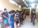 Polsek Krembangan Cek Rutin Tahan Dilanjutkan Pemberian Makan Pagi