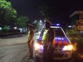 Unit Lantas Polsek Krembangan Lakukan Pantauan Malam di Jalan Demak