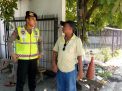 Satsabhara Sampaikan Himbauan Waspada Curanmor ke Tukang Parkir