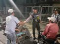 Pantau Keamanan di Pemukiman, Satsabhara Polres Tanjung Perak Lakukan Patroli Malam