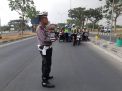 Kanit Turjawali Satlantas Polres Tanjung Perak Pimpin Operasi Zebra di Akses Suramadu
