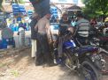 Babinkamtibmas Bongkaran Titip Pesan Waspada 3C Ke Pedagang Drum