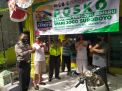 Panit Binmas Polsek Asemrowo Sampaikan Himbauan Protokol Kesehatan Pencegahan Covid-19
