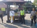 Polsek Krembangan Kawal Persembahyangan Umat Hindu di Pura Agung Jagad Karana